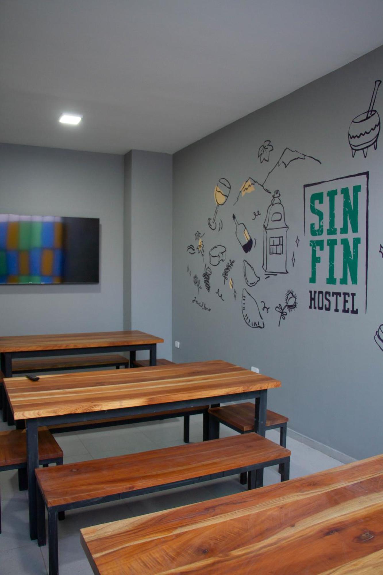 Sin Fin Hostel Мендоса Экстерьер фото